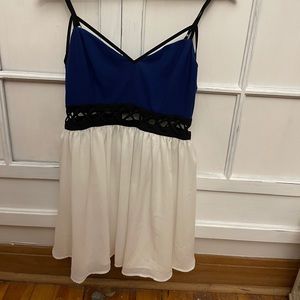 Akira open waist dress